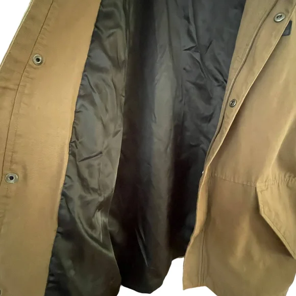 Volcom coat/jacket size Xl Dark tan - Picture 3 of 10
